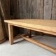 XXL farmhouse table in solid oak