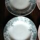 A set of 6 deep plates Fécamp Choisy le Roi Terre de Fer Rose Digoin.