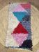 Small Moroccan rug - Vintage Art Deco rug - The Moroccan rug