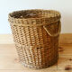 Cache-pot vintage en osier