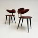 Set of 2 Umberto Mascagni chairs, 1960s