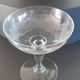 Set of 5 champagne glasses in crystal engraved early twentieth century