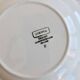 4 vintage deep plates Digoin Sarreguemines Corsica