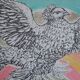 Picasso original lithograph 1952 Dove with a rainbow 38x28cm