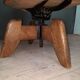 Vintage rotating burreau armchair