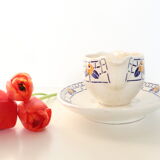 Saucière sarreguemines, ribeauville model, 1930/40, vintage french