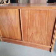 Low furniture / Scandinavian sideboard in teak - Bertil Fridhagen for Bodafors