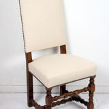 Suite of 6 restored Louis XIII style chairs