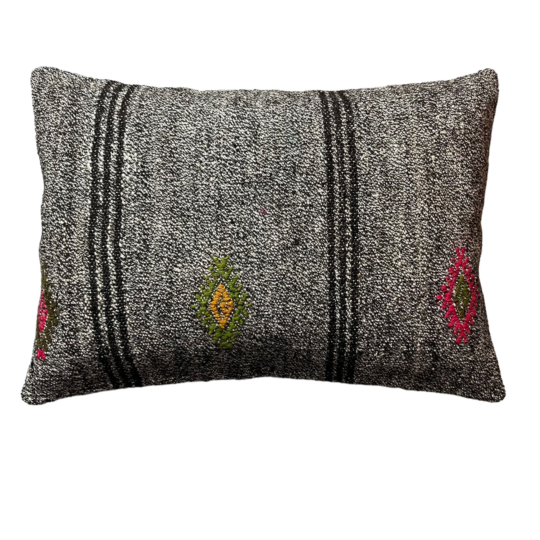 Housse de coussin vintage turque faite à la main 40 x 60 cm