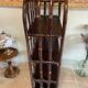 Vintage rattan shelf