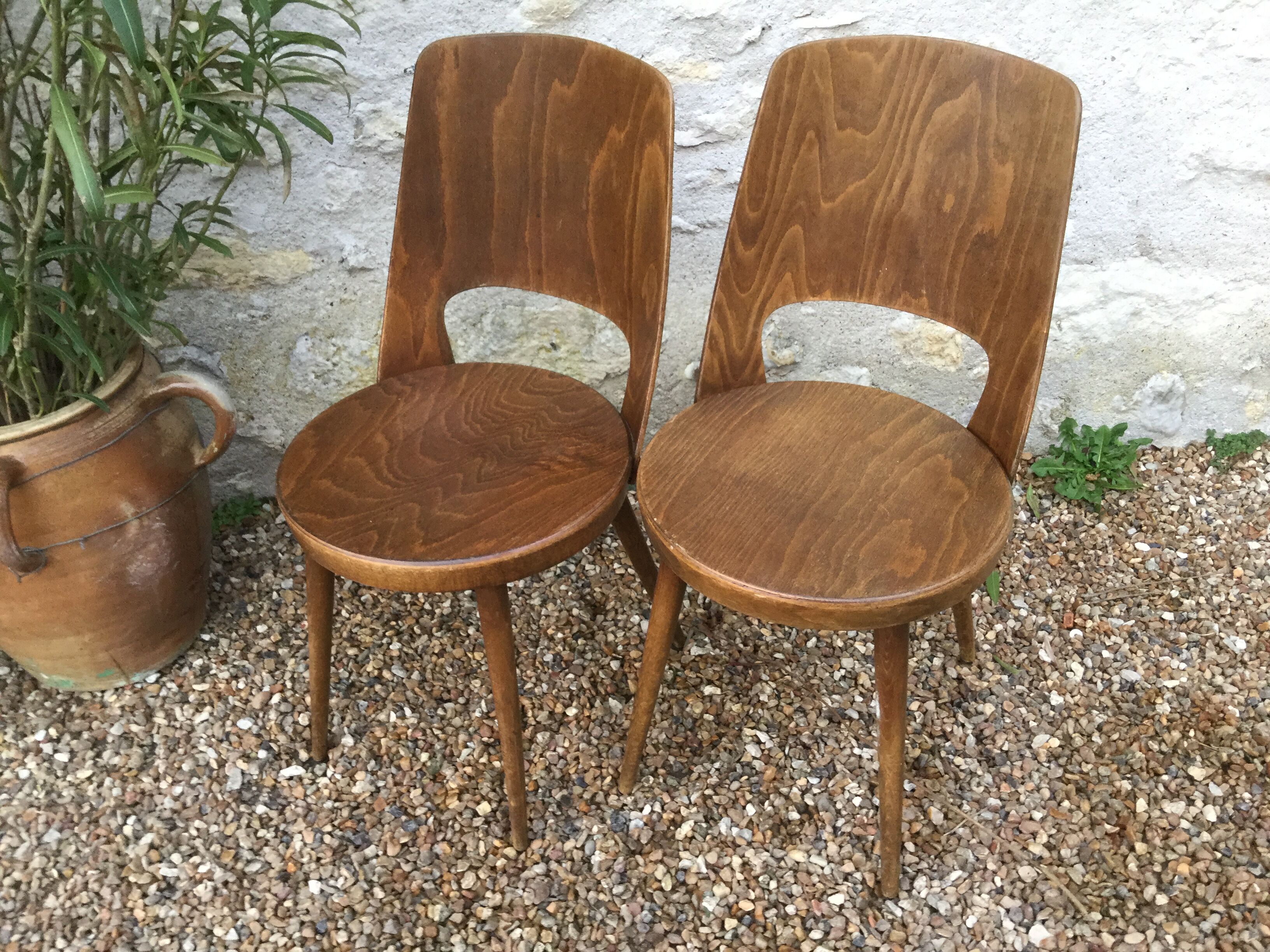 Pair of chairs Baumann Mondor