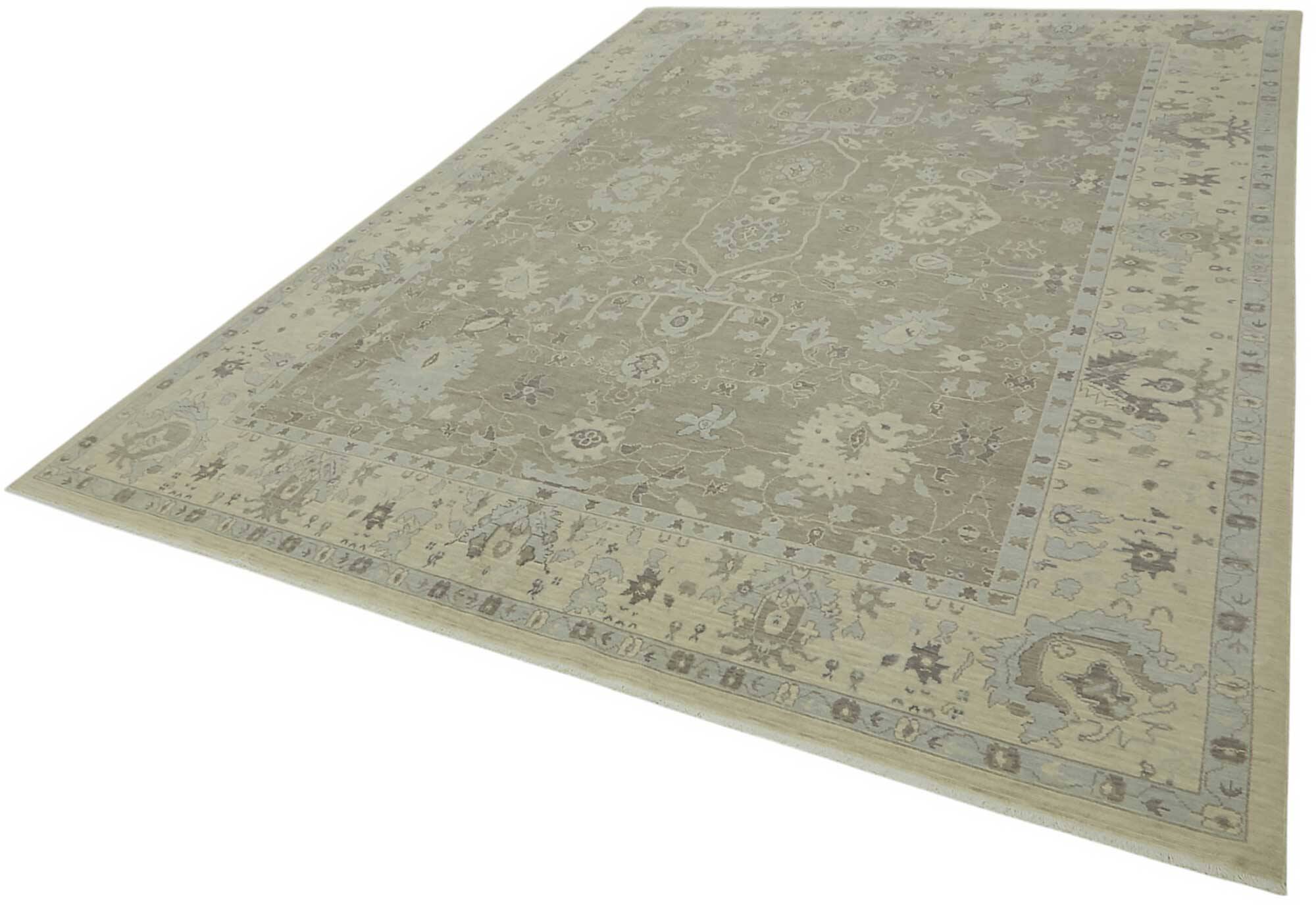 Tapis Oushak turc fait main 256 cm x 346 cm