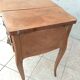 Louis XV style work table in walnut veneer