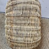 Vintage wicker basket