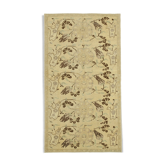 1970s handwoven anatolian beige carpet 156 cm x 281 cm