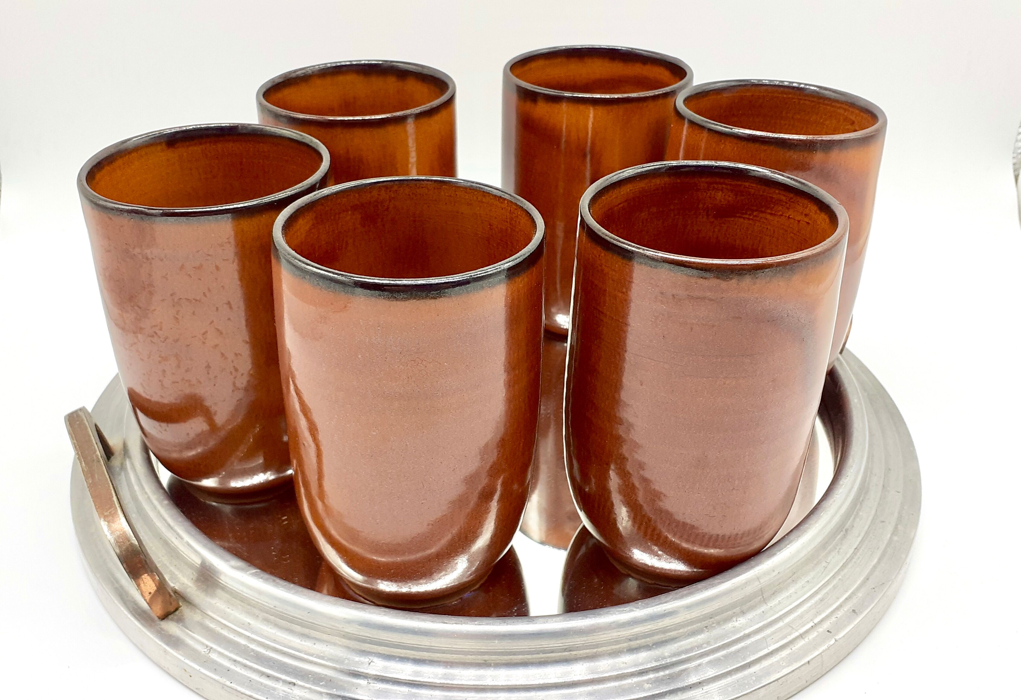 6 cups mazagrans Vallauris