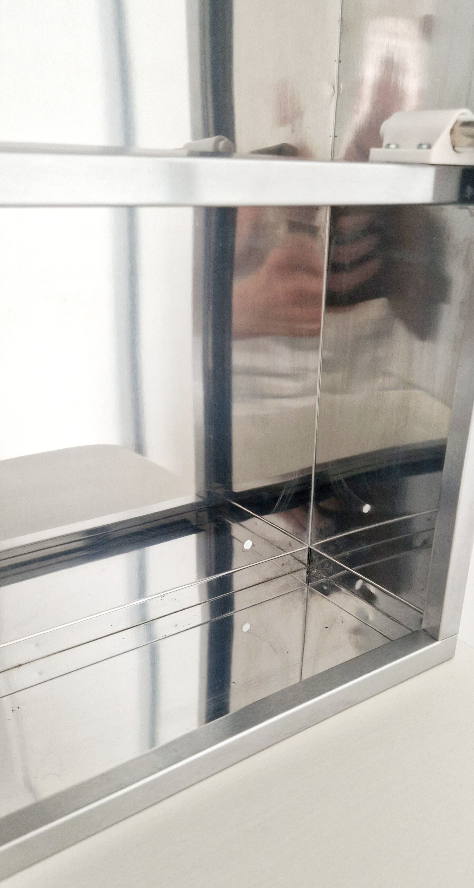 Stainless steel metal medicine cabinet