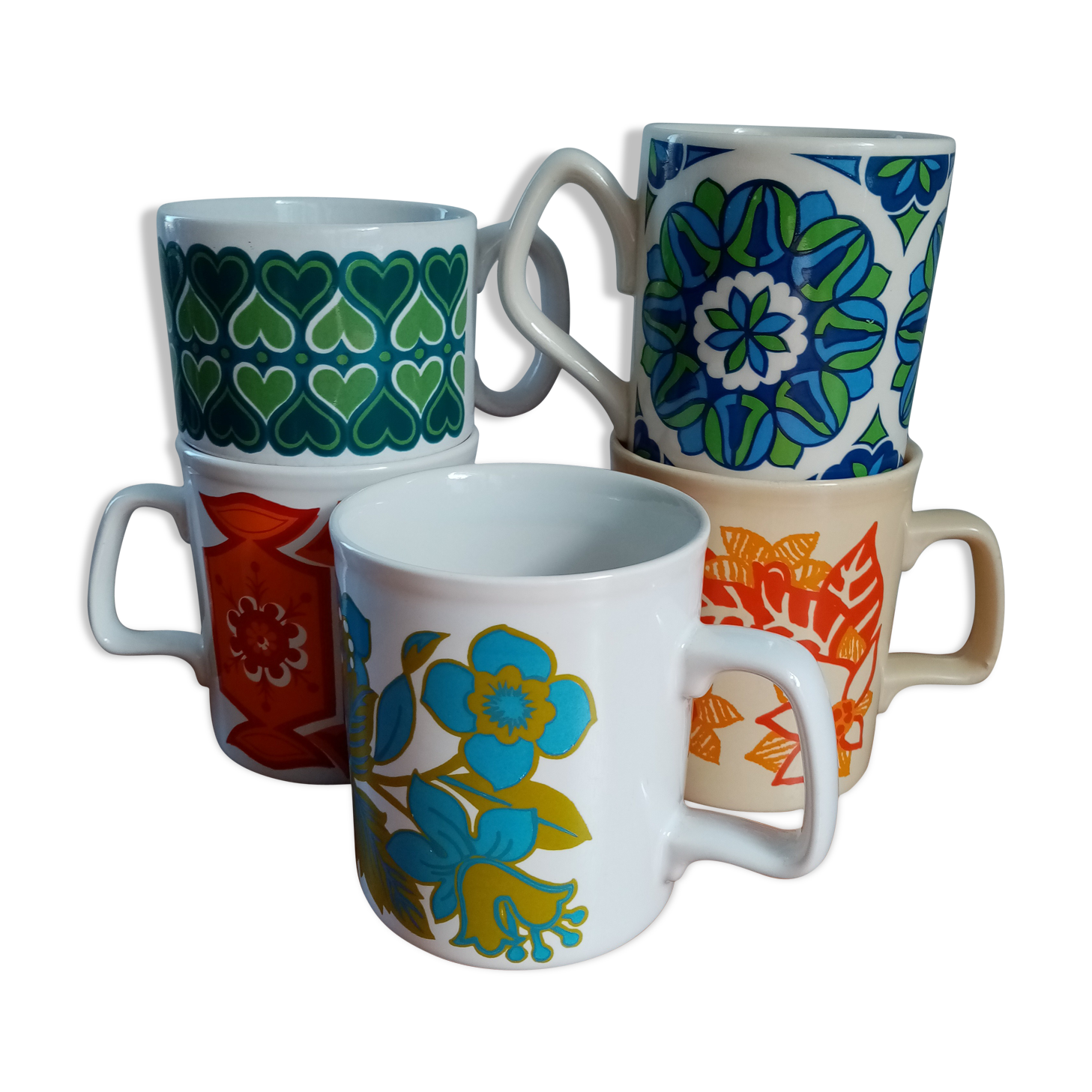 English Mugs Staffordshire