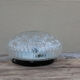 Moulded glass ceiling light
