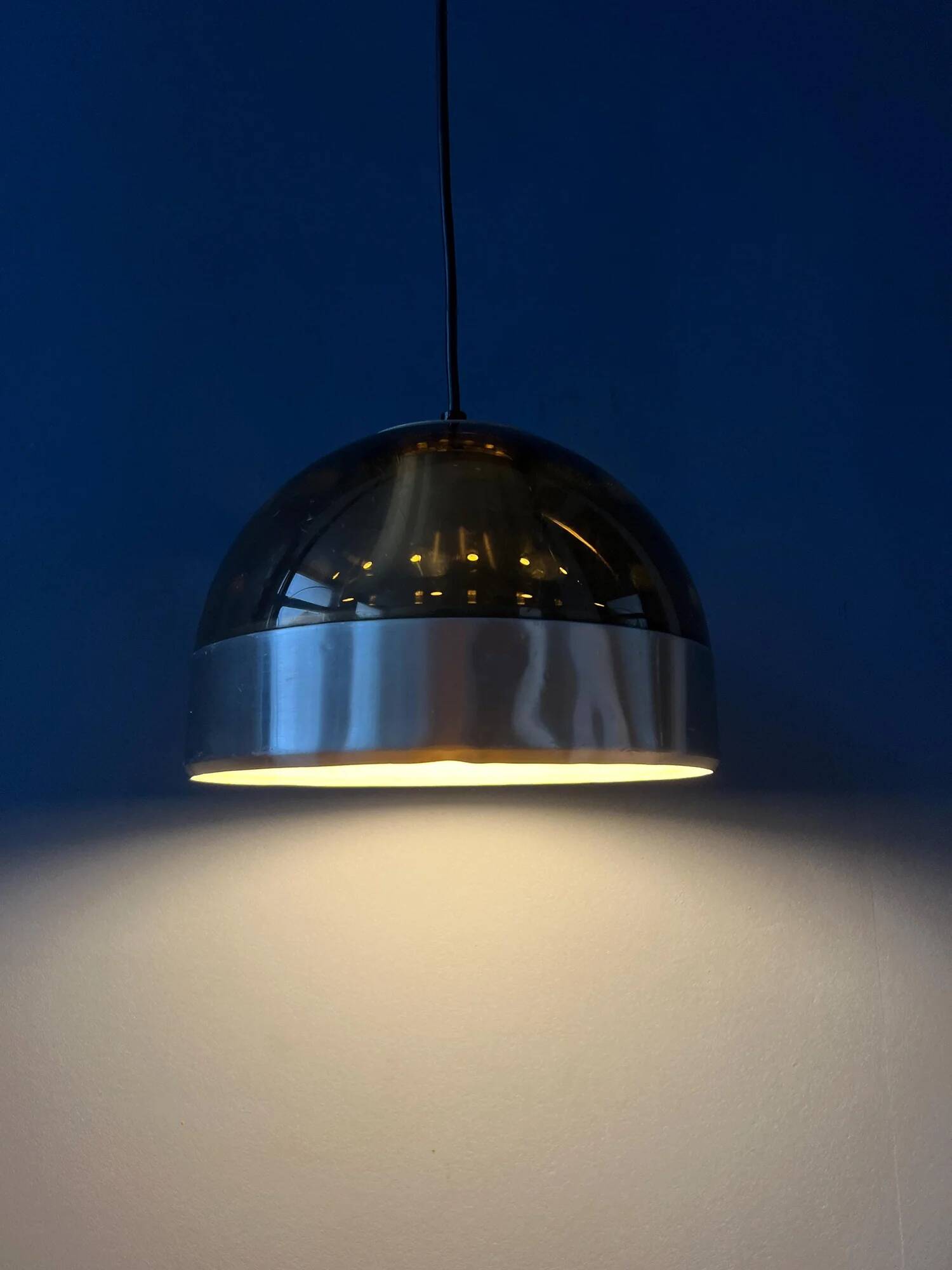 Mid-century Dijkstra plexiglass space age pendant lamp