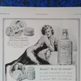 Une publicité papier eau de Cologne  4711  issue d'une revue d'époque  1931