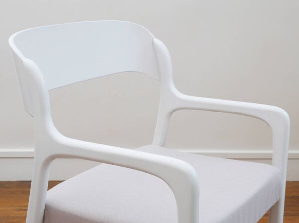 Fauteuil Baumann traineau