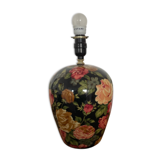 Vintage flower lamp foot