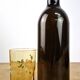 Art Nouveau enamelled glass with floral decoration - tumbler