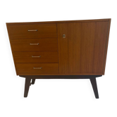 Vintage sideboard with compass feet