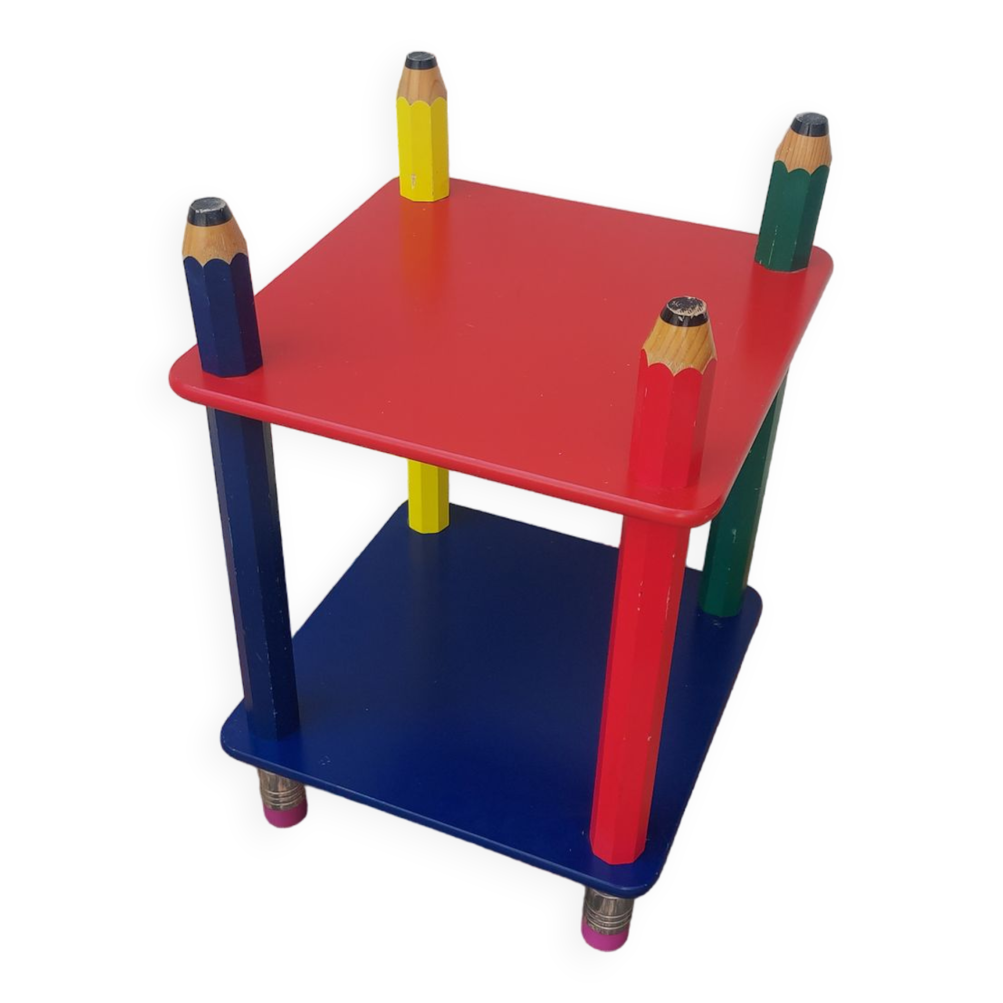 Pencil coffee table, design Pierre Sala