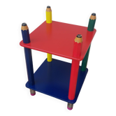 Pencil coffee table, design Pierre Sala