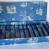 12 Saint Louis crystal knife holders