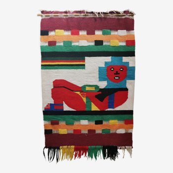 Vintage south American tapestry