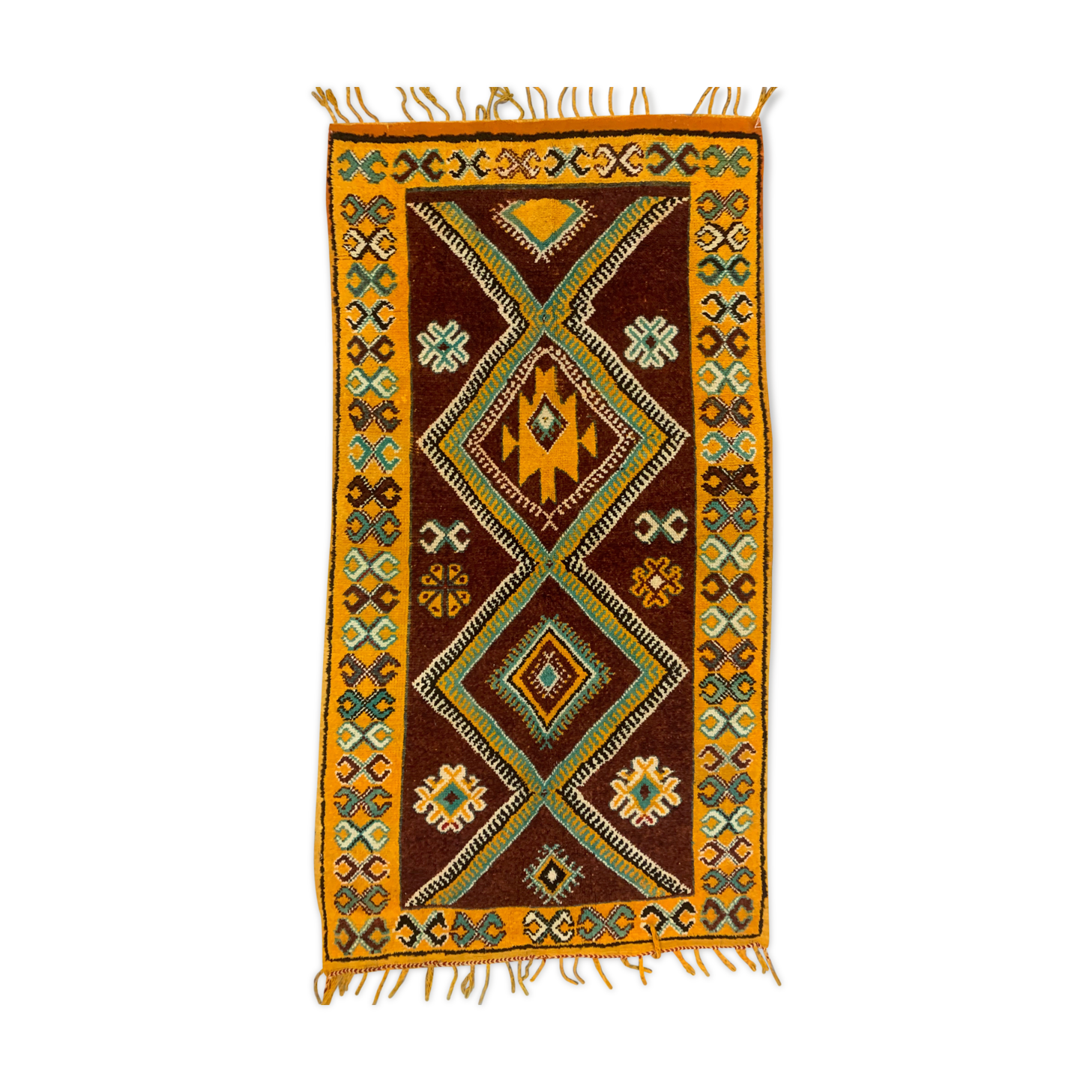 Moroccan rug 190x102 cm tazenacht