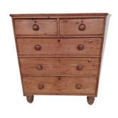 Commode ancienne en bois pin anglais