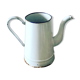 Théière en tôle émaillée