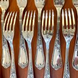 Ercuis cutlery set, 124 pieces, Louis XV style, in near-new condition.