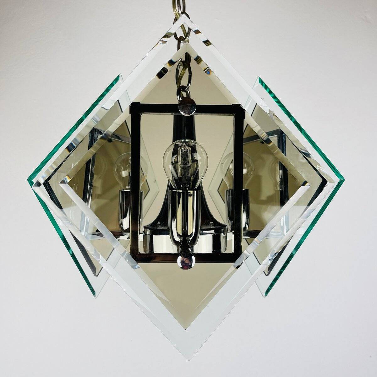 Art glass pendant by Fontana Arte, Italy, 1970s