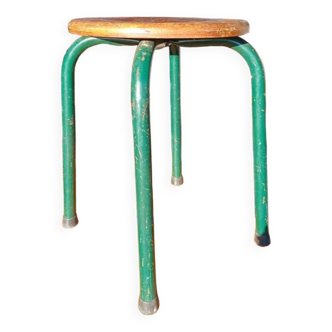 Ancien tabouret d'atelier 1950/60