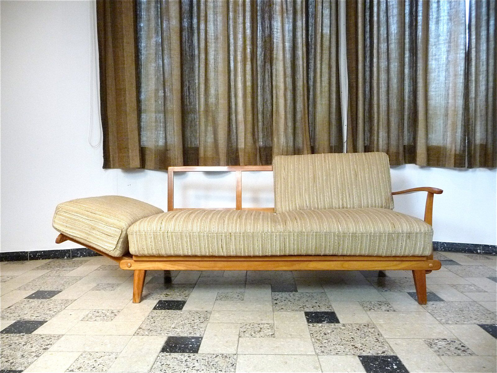 Mid-century daybed two-seater sofa from Wilhelm Knoll, Germany 1950s