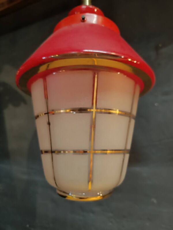 Suspension vintage type lanterne
