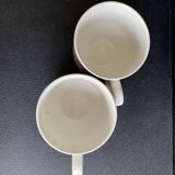 Duo of English Cups & Saucers Broadhurst Ironstone - Hunting Scene