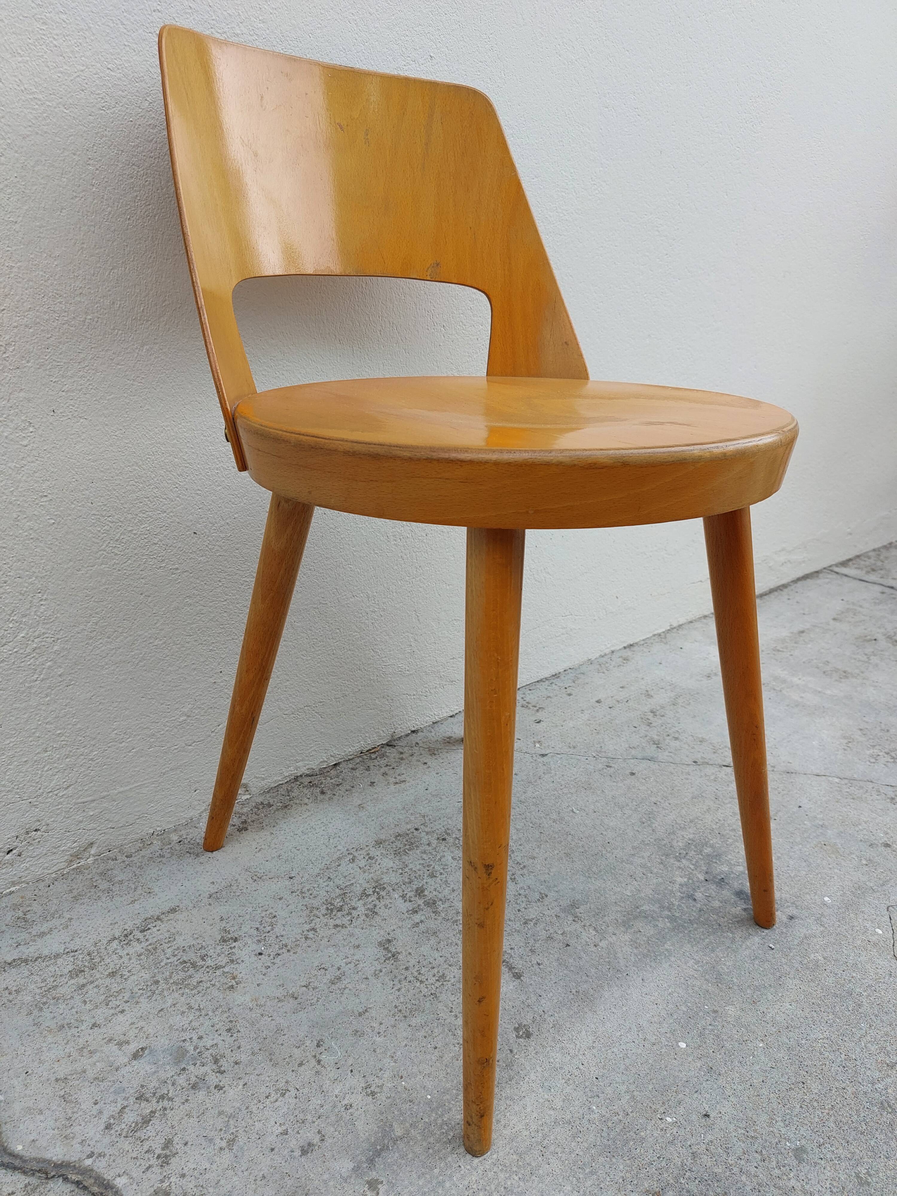 Baumann chair signed model Montor 1950