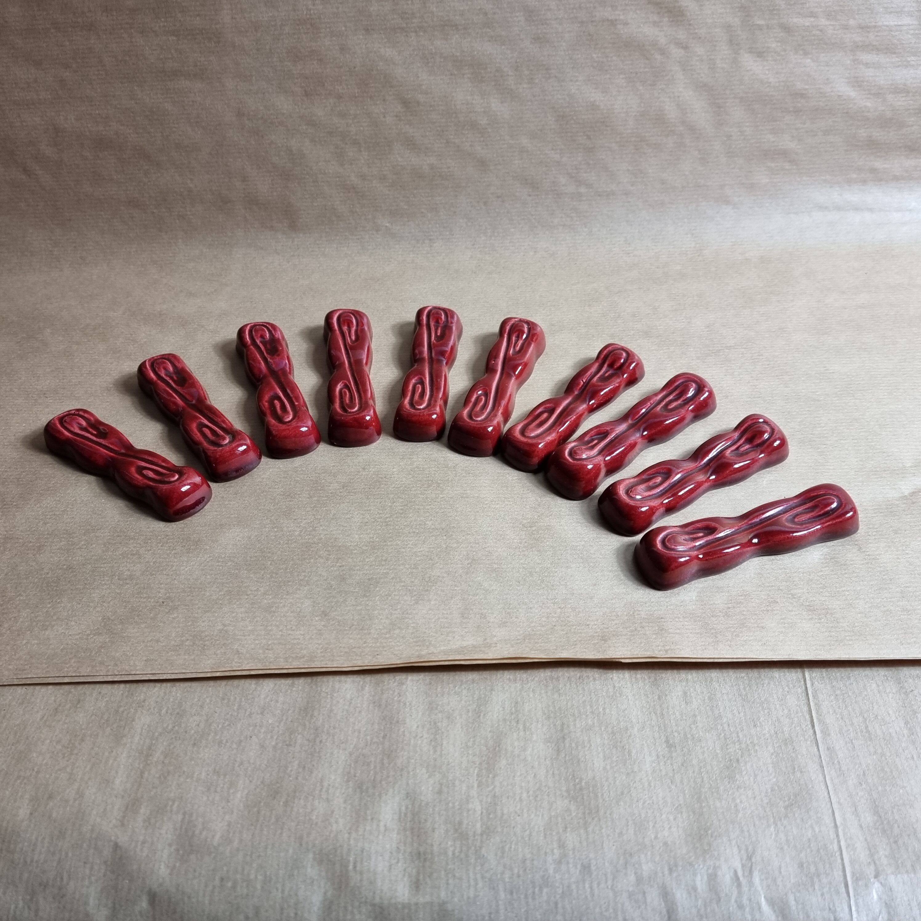 Set 10 ceramic slurry knife holder