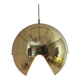 Adjustable Brass "Dome" Pendant Light by Vereinigte Werkstätten München 60s