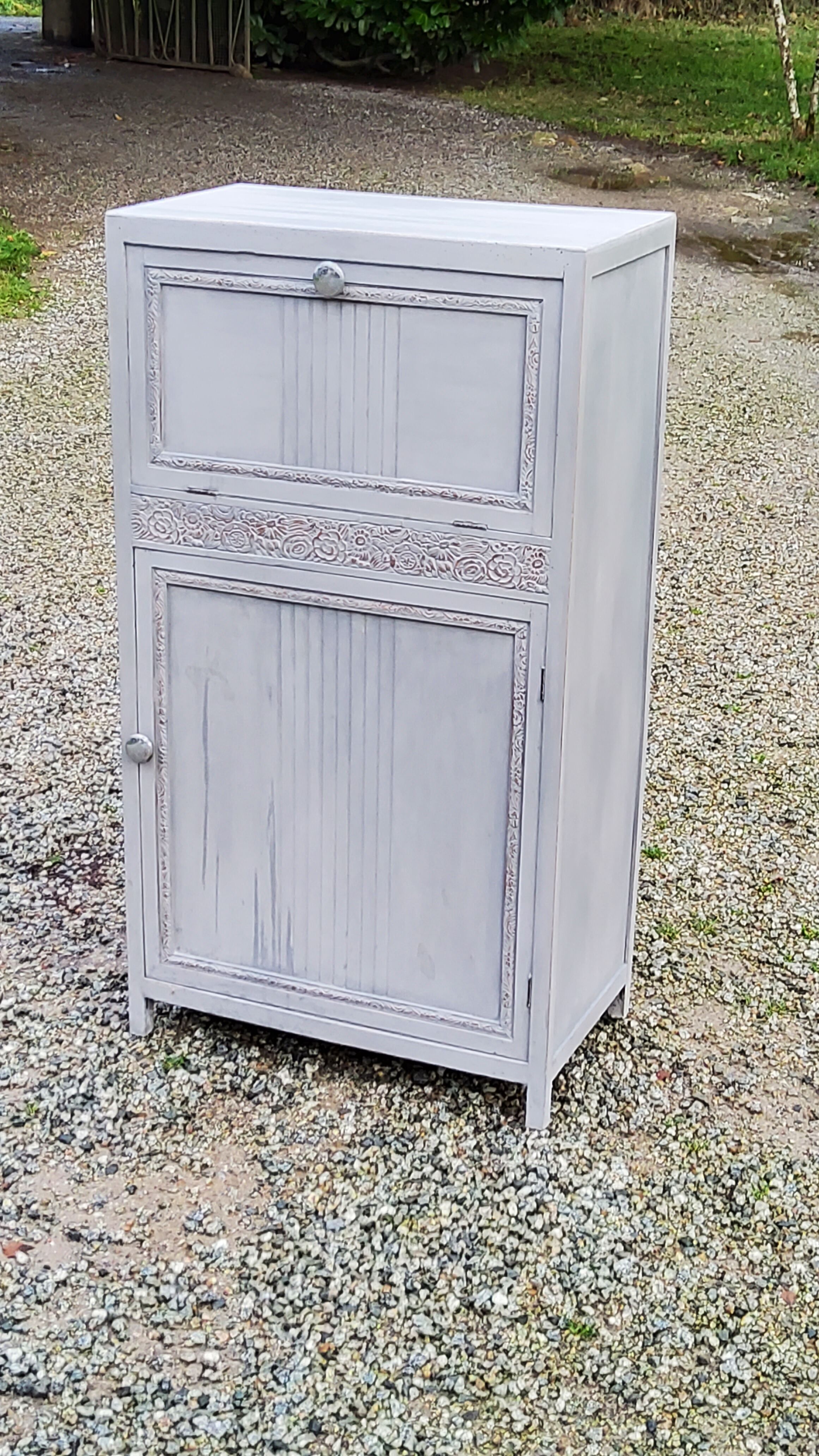 Jam maker of the 30s in beech gray patina