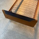 Bed one place in wood