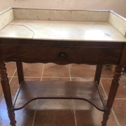 Pair of toilet tables