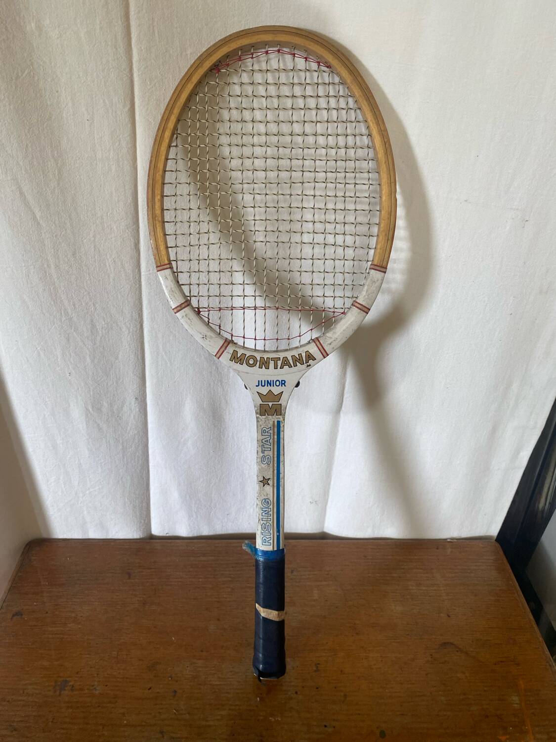 Vintage montana junior wood tennis racket