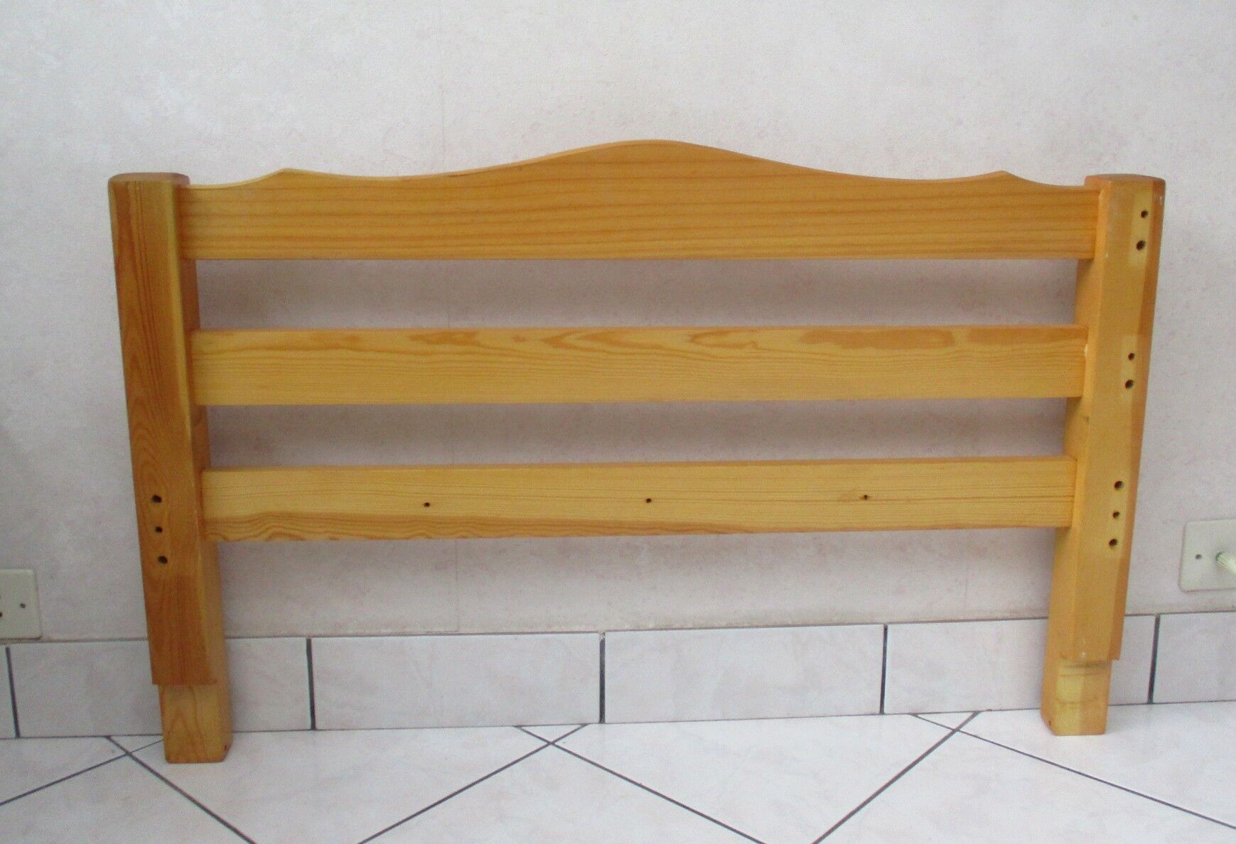 Two pine headboards